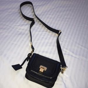 Black Tory Burch mini crossbody